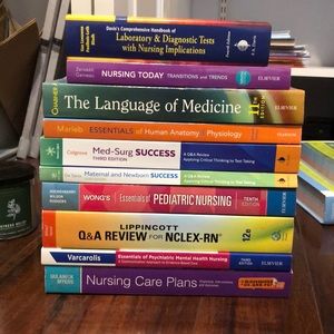 Nursing School Textbooks